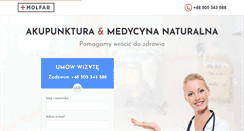 Desktop Screenshot of molfar.pl